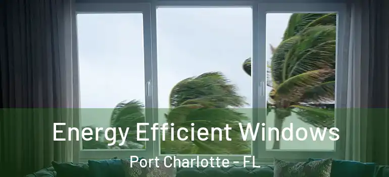 Energy Efficient Windows Port Charlotte - FL