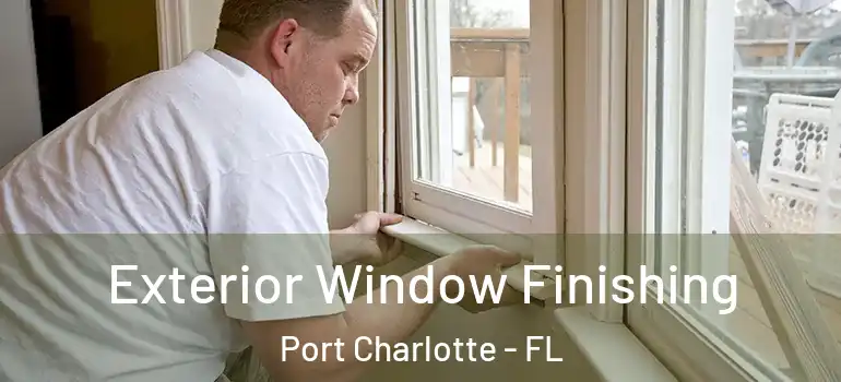 Exterior Window Finishing Port Charlotte - FL