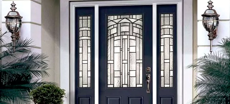 Stained Glass Door Panels in Port Charlotte, FL