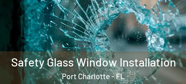 Safety Glass Window Installation Port Charlotte - FL