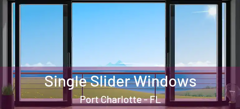 Single Slider Windows Port Charlotte - FL