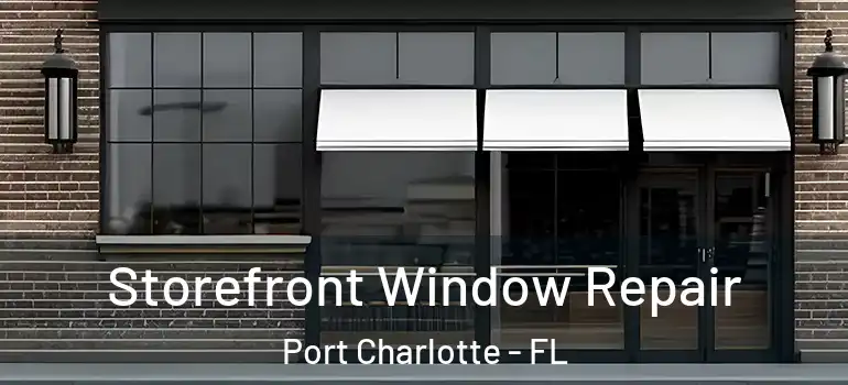 Storefront Window Repair Port Charlotte - FL