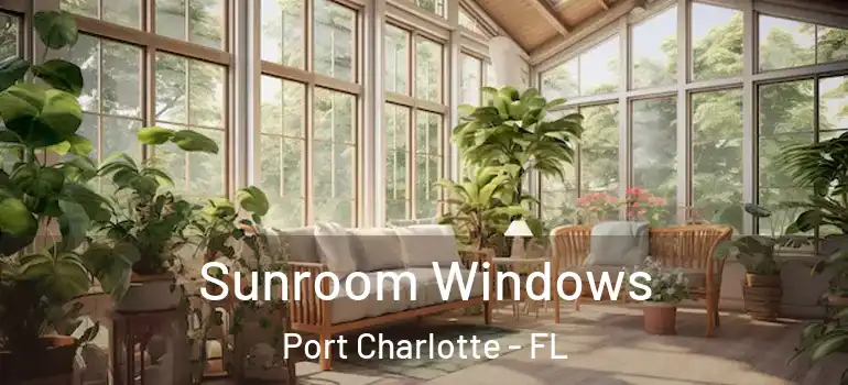 Sunroom Windows Port Charlotte - FL