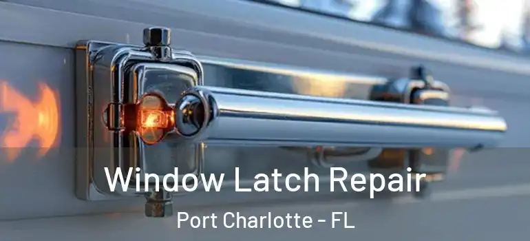  Window Latch Repair Port Charlotte - FL